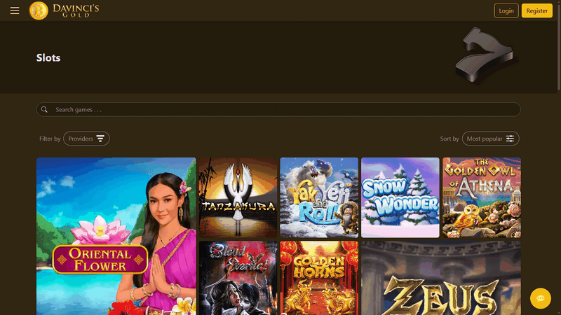 DaVinci Gold Casino Online