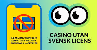 Casino Utan Svensk Licens En Djuptgående Guide till Spelupplevelser Utanför Sverige