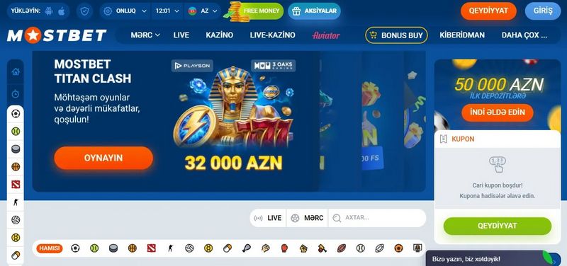 Обзор букмекерской конторы Mostbet